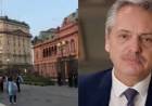 Insólita marcha en contra de Alberto Fernández frente a Casa Rosada