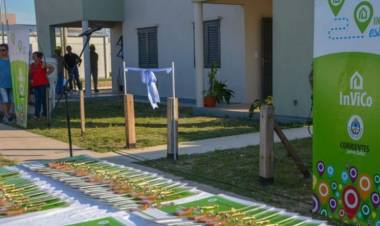 Alistan la entrega de viviendas en Sauce, Mercedes y Goya