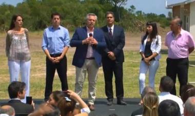 Alberto Fernández: "Nadie puede sentirse bien sabiendo que hay un 40? pobreza"