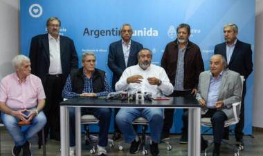 Alberto Fernández y la CGT analizaron la vuelta al trabajo después de Pascuas