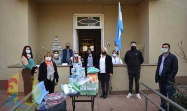 Monte Caseros. La Casa  de Anciano recibió recursos e insumos.