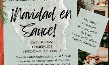 Concurso  Navideño en Sauce.