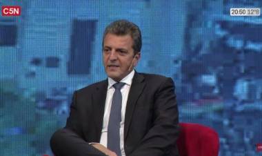 Sergio Massa anticipó parte de su Propuesta.