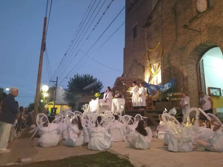 Pesebre Viviente en nuestra Parroquia