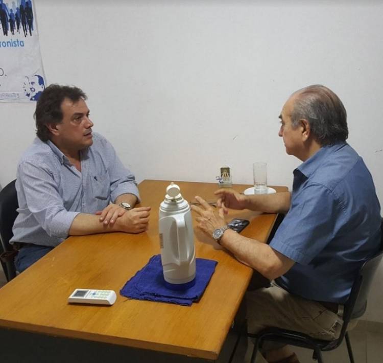 Corrientes: El interventor del PJ convocó a Daniel Caran para hablar de la interna