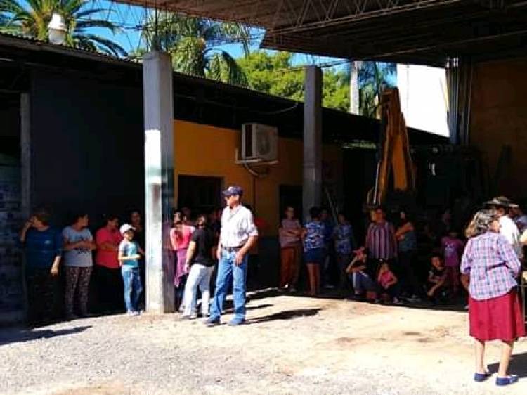 Desarrollo Social asistió a los Sauceños afectados por las inundaciones.