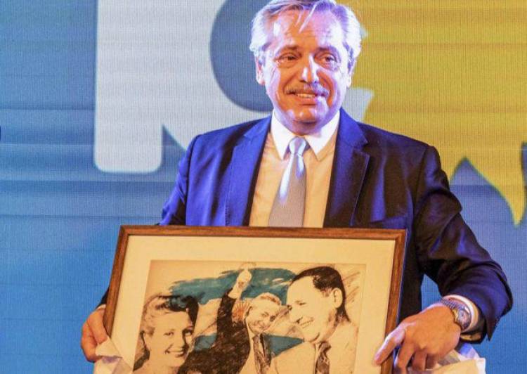 Alberto Fernández recordó a Perón a 46 años de su muerte