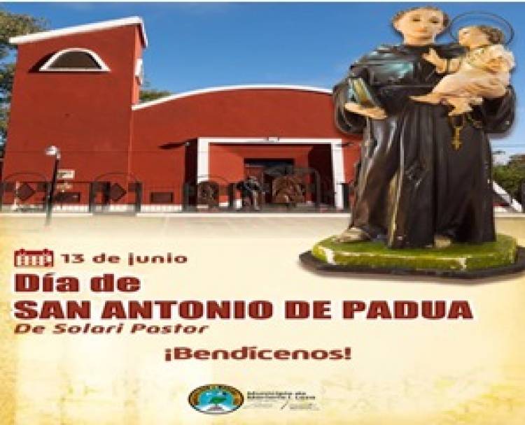 Mariano I. Loza. Colaboración en la Fiesta Patronal.